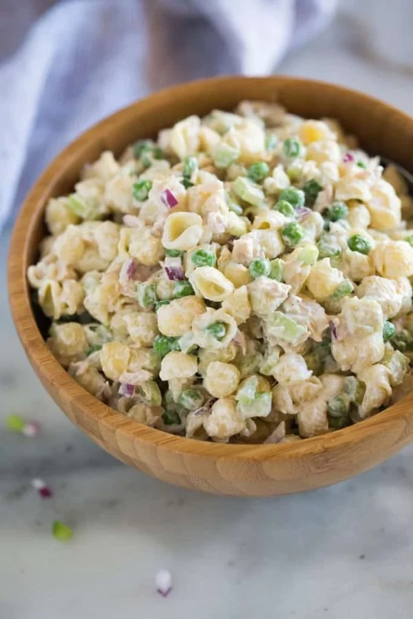 Tuna Pasta Salad #pasta #salad #recipe #lunch #dinner