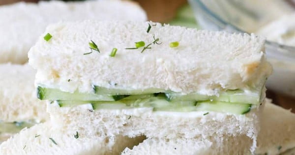 Cucumber Sandwiches Recipe #picnic #sandwich #recipe #snack