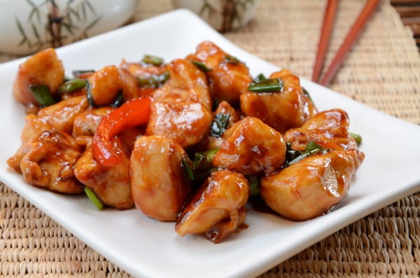 Skinny General Tso's Chicken #weightwatchers #recipe #dinner #healthy