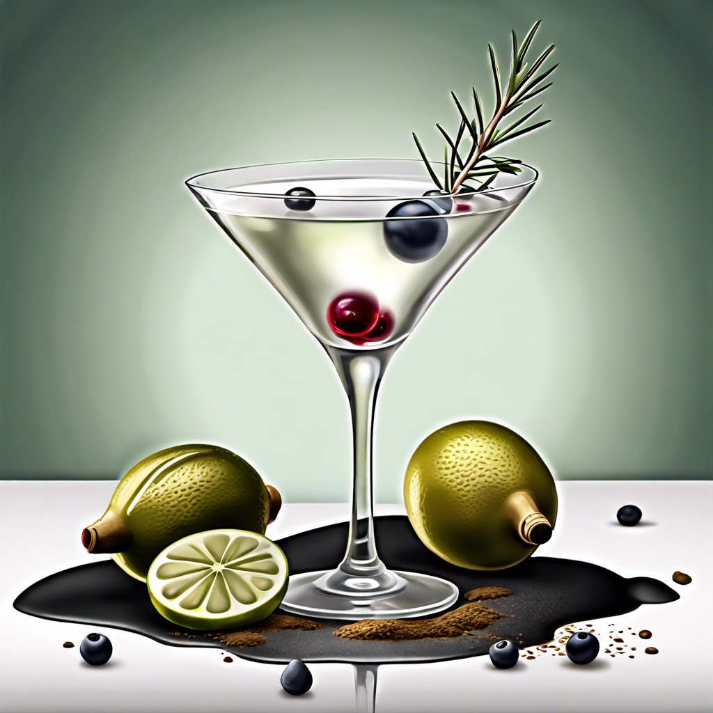 Dirty Gin Martini Recipe for One: Perfectly Salty Sip