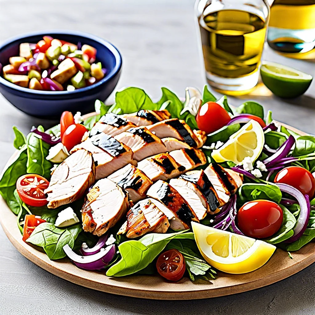 Fresh Flavors: Mediterranean Grilled Chicken Salad Reimagined