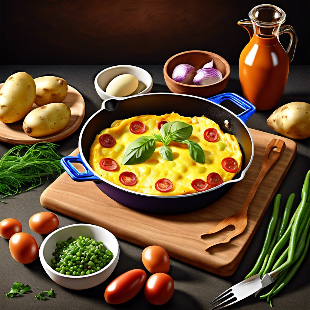 potato omelette recipe