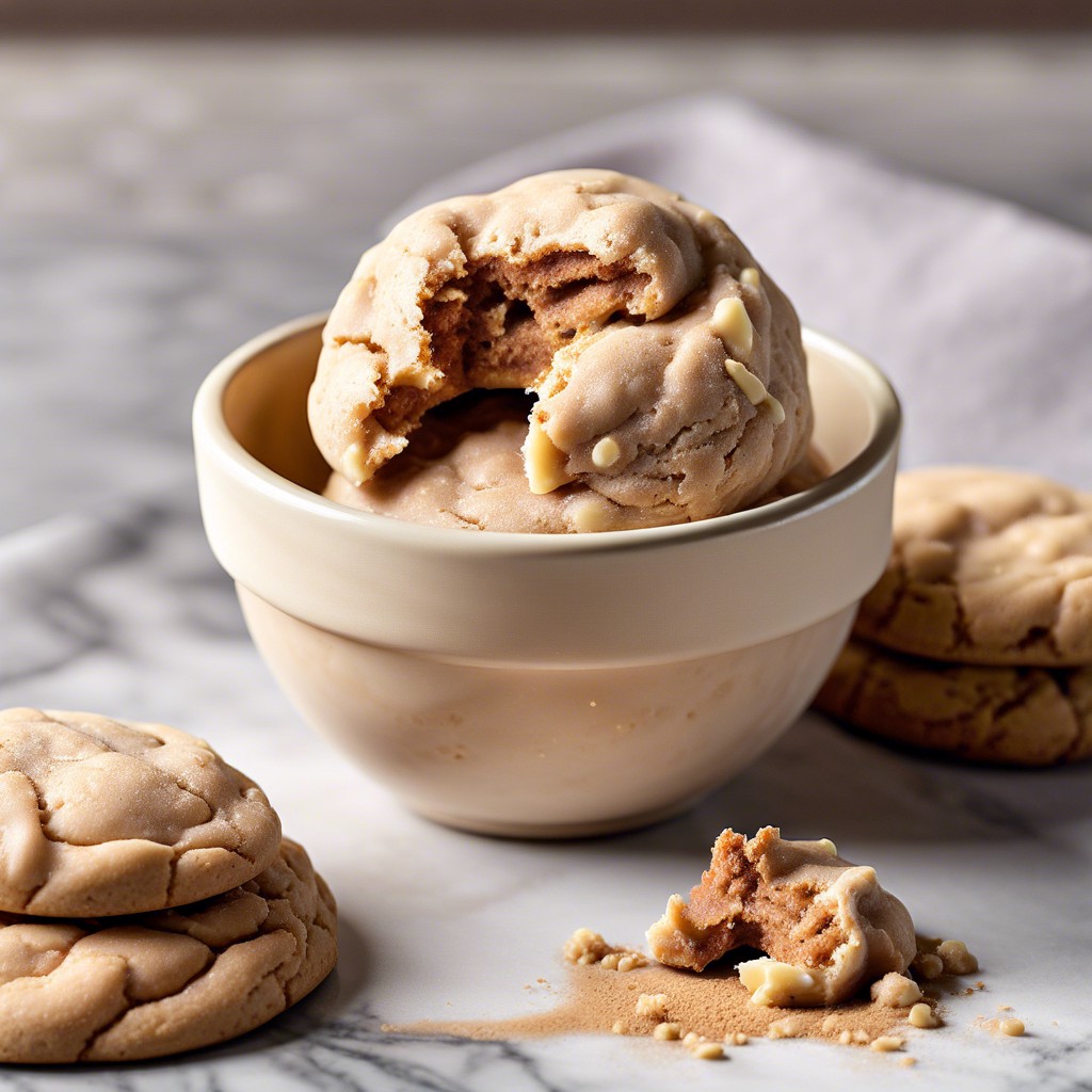 snickerdoodle cookie dough recipe for one