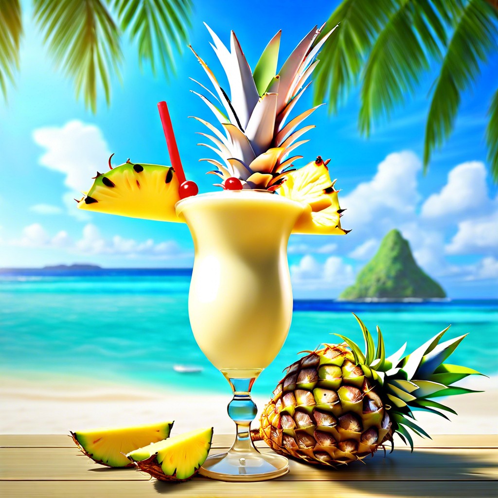 virgin pina colada paradise