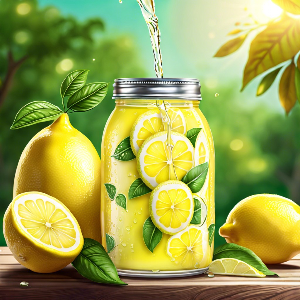 about lemonade with simple syrup