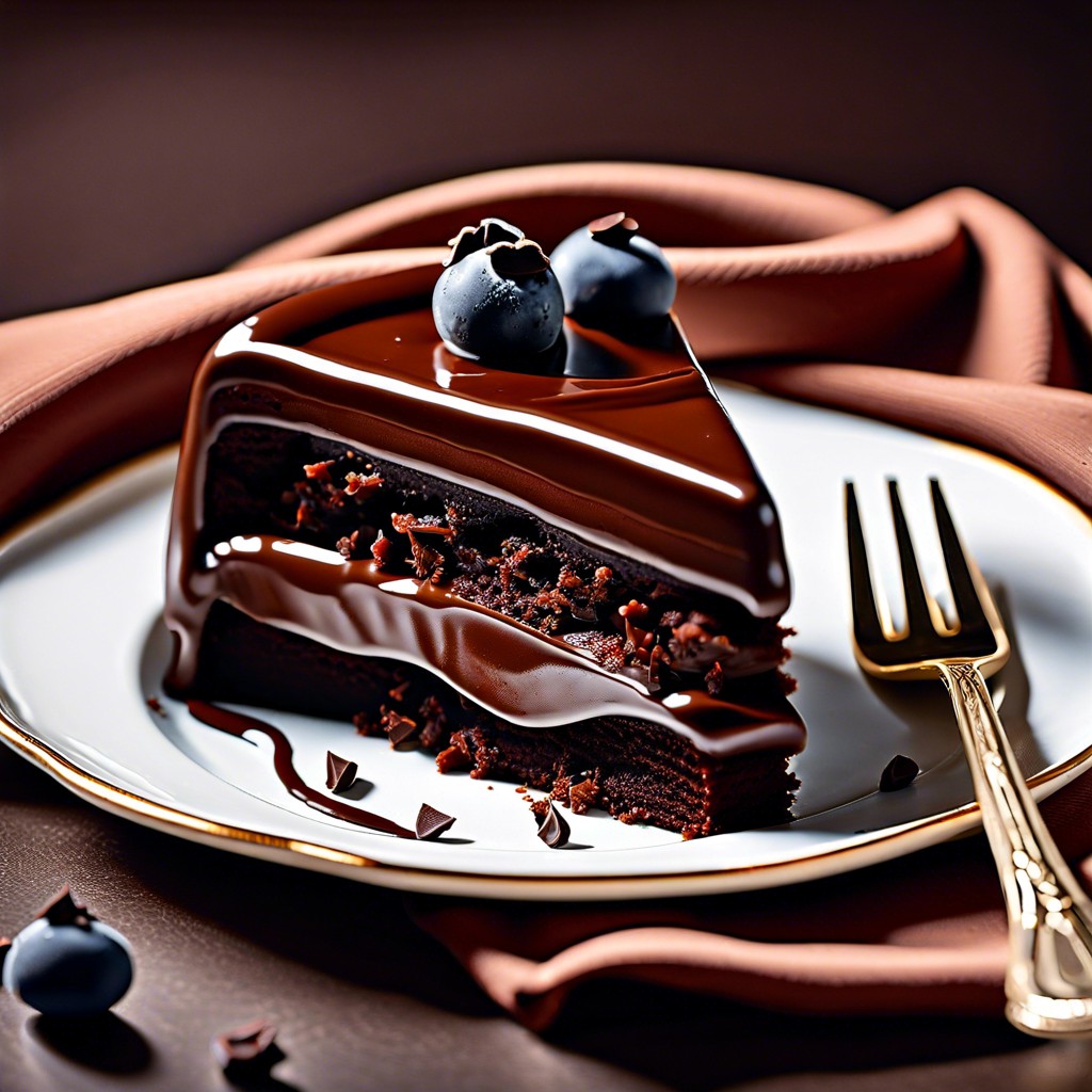 chocolate cake for one a decadent delight