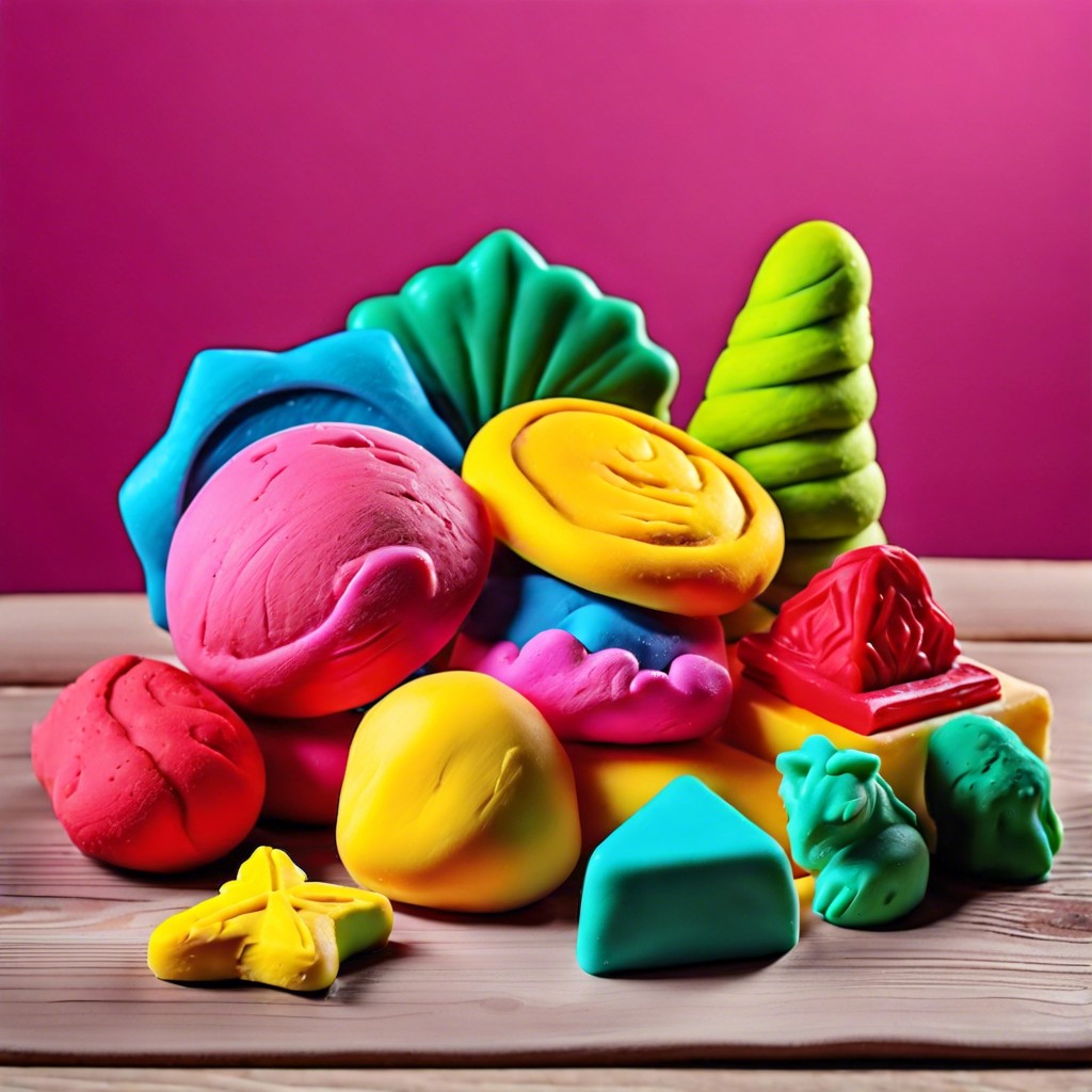 Playdough Recipe for One Child: Solo Crafty Fun