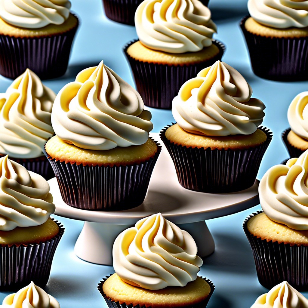 about the vanilla frosting for one cupcake